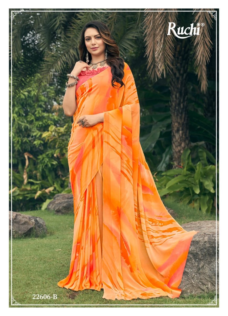 Ruchi Ragaa Georgette Vol-4 22601-22606 Colors 9