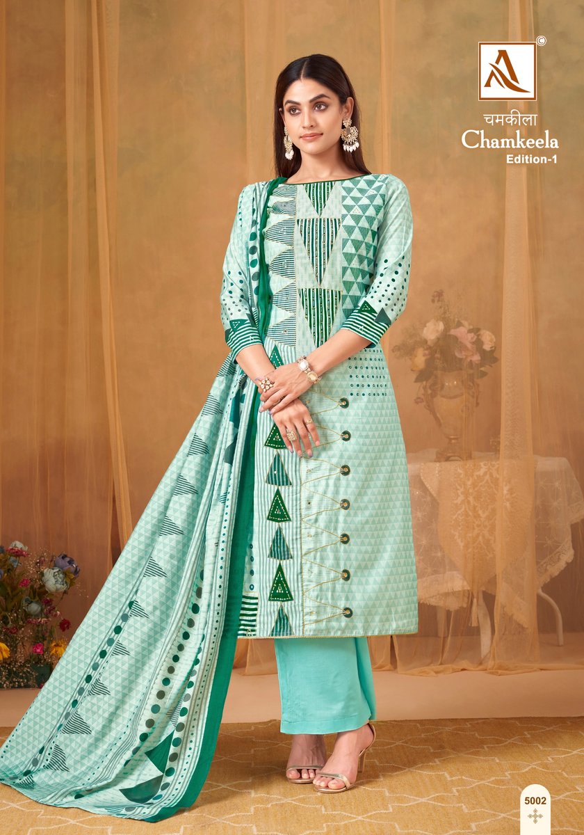 ALOK SUIT CHAMKEELA 5001 TO 5004 2