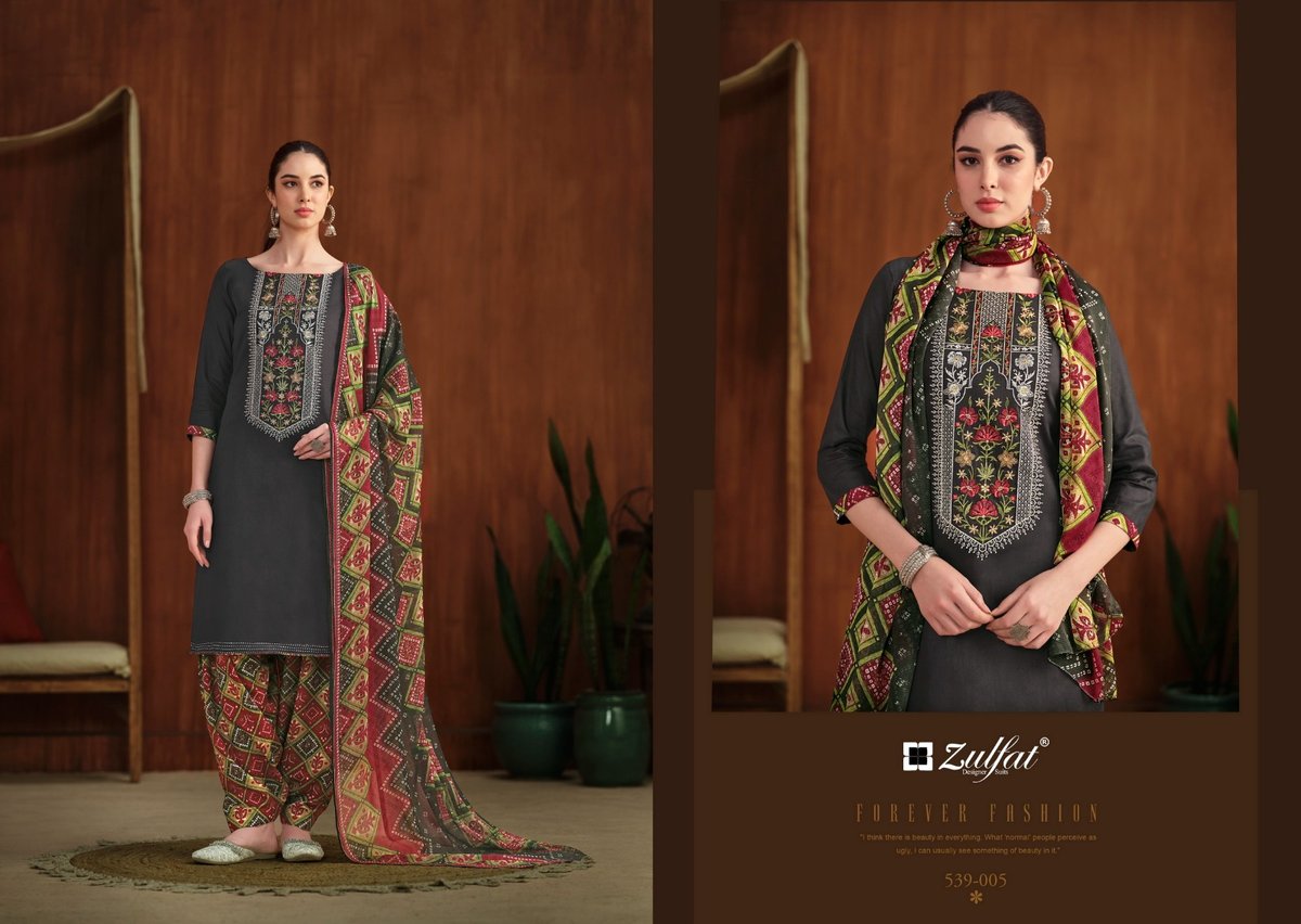 ZULFAT DESIGNER SHANAYA 539-001 TO 539-008 5