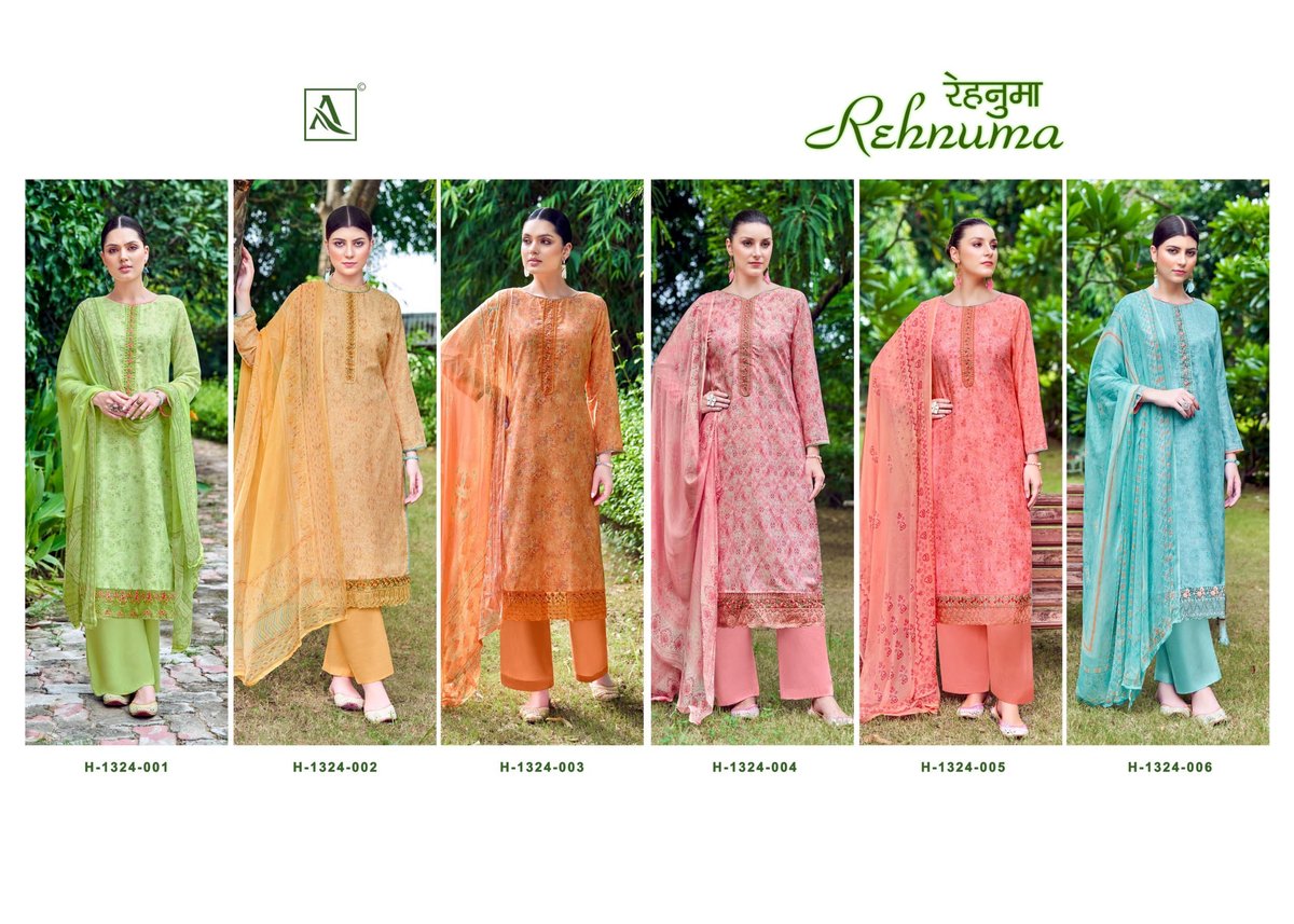 ALOK SUIT REHNUMA H-1324-001 TO H-1324-006 7