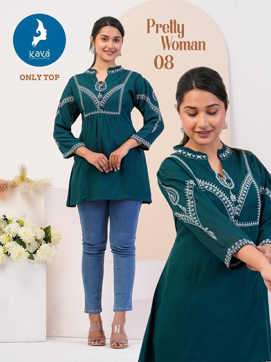 KAYA KURTI PRETTY WOMEN 01 TO 08 8