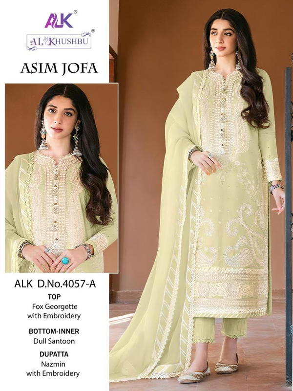 AL KHUSHBU ASIM JOFA 4057-A TO 4057-D