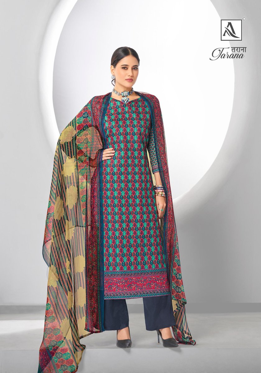 ALOK SUIT TARANA H-1477-001 TO H-1477-006 2