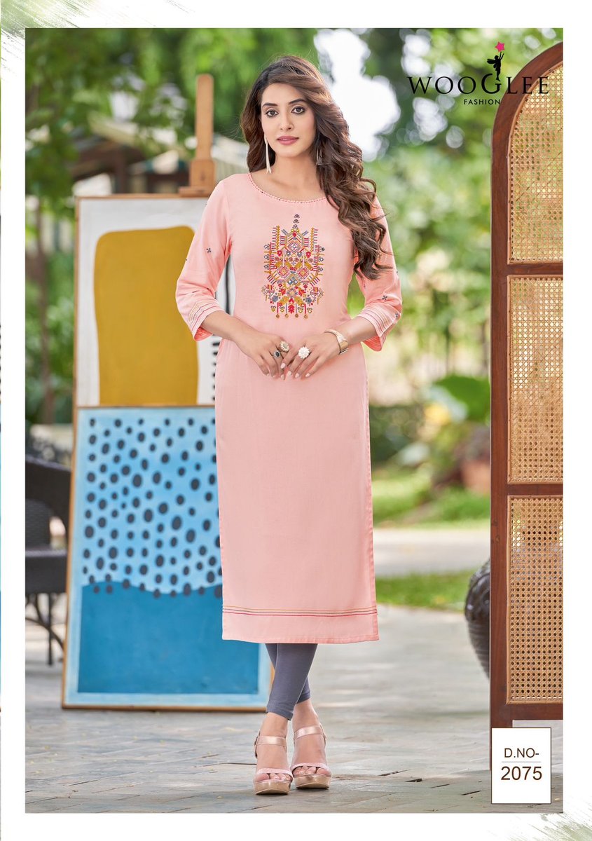 WOOGLE FASHION BARBELLA VOL-11 2072 TO 2077 4