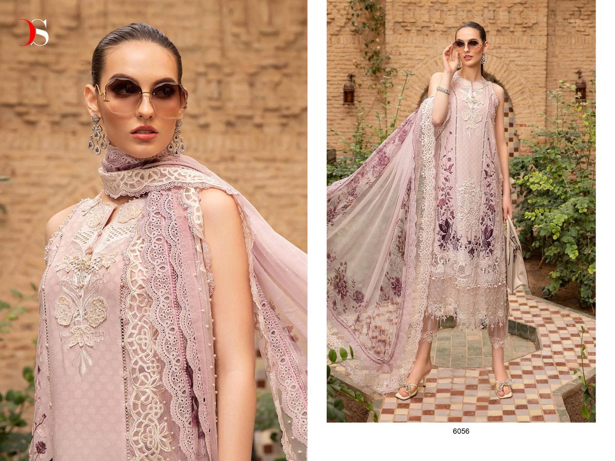 DEEPSY SUITS MARIA.B VOYAGE LAWN - 24 6051 TO 6056 6