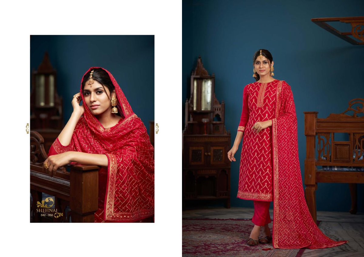 Sargam Prints Shehnai Vol-3 342-001 to 342-006 Series 2