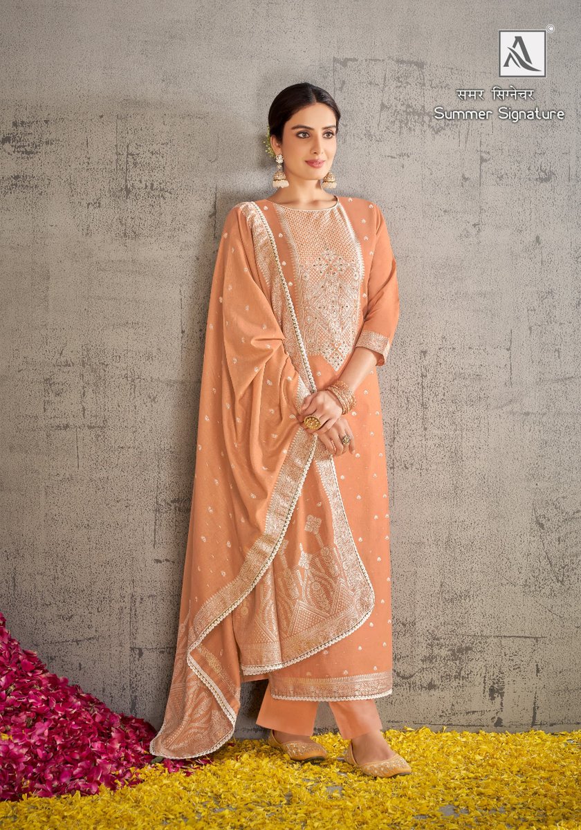 ALOK SUIT SUMMER SIGNATURE H-1473-001 TO H-1473-006 6
