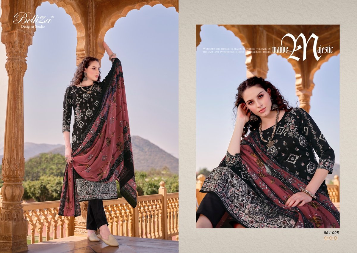 BELLIZA DESIGNER MASHUQA VOL-2 554-001 TO 554-008 8