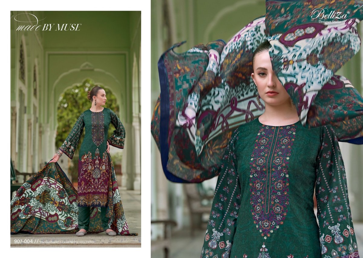BELLIZA DESIGNER NAIRA VOL-47 907-001 TO 907-008 4