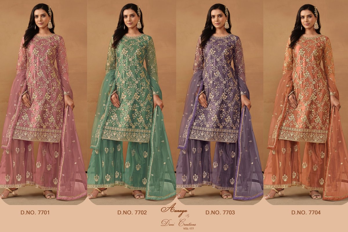 DANI CREATION ANAYA VOL-177 7701 TO 7704 5