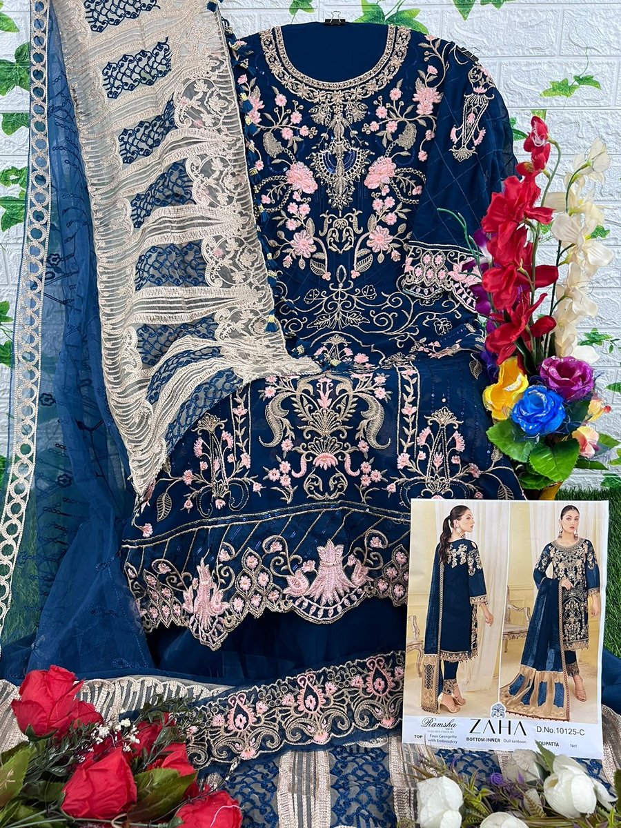 Zaha Ramsha Vol-9 10125 Colors 6