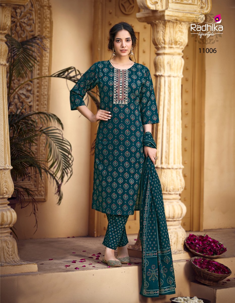 RADHIKA LIFESTYLE COTTON KUDI 11001 TO 11008 6