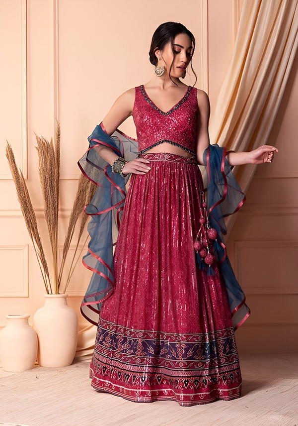 Arya Designs Lehenga Choli ADNC-128 Design