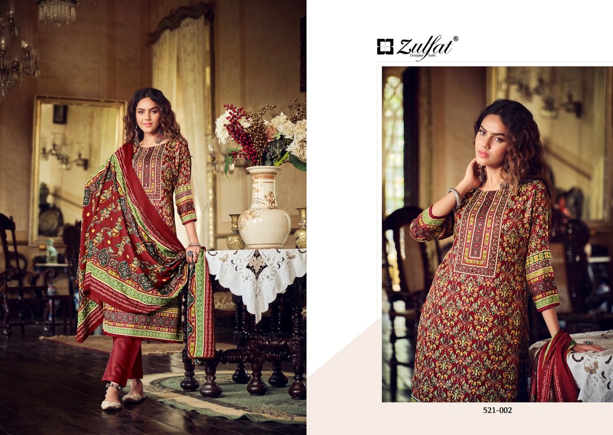 Zulfat Designer Rehnuma 521-001 to 521-008 Series 2
