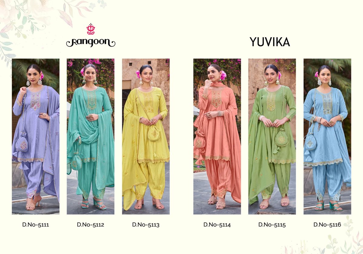 RANGOON YUVIKA 5111 TO 5116 7