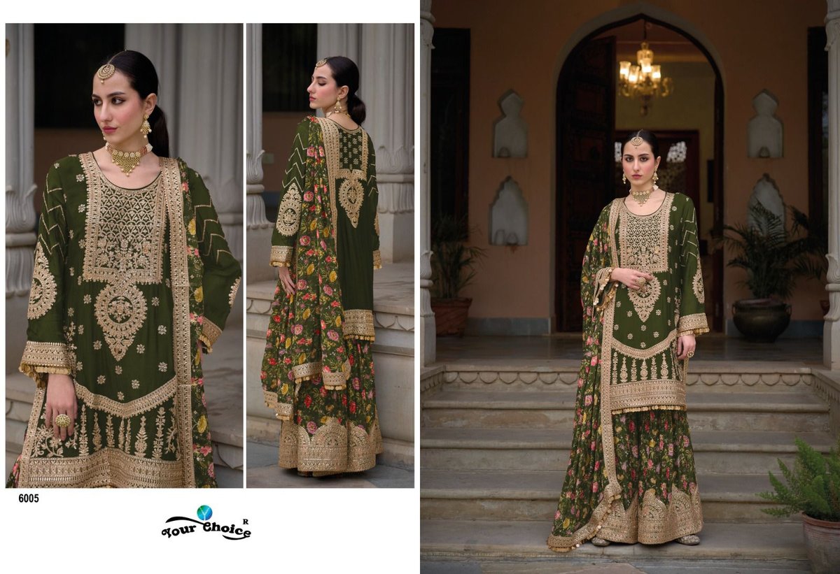 YOUR CHOICE SADAF GOLD 6001 TO 6005 5