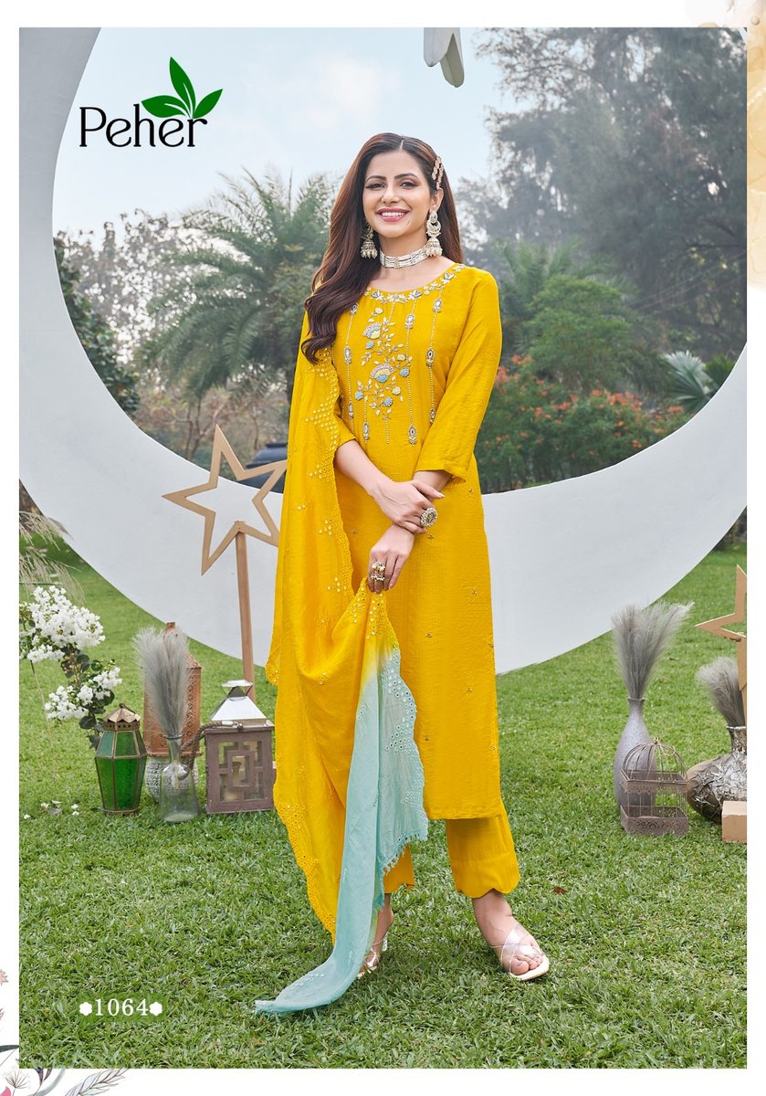 Vivils Prints Peher Rivaaz Vol-4 1061-1065 Series 4