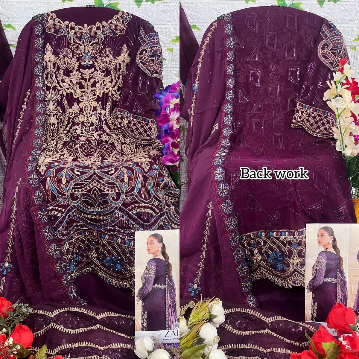 Zaha Ramsha Vol-7 10130 New Colors 4