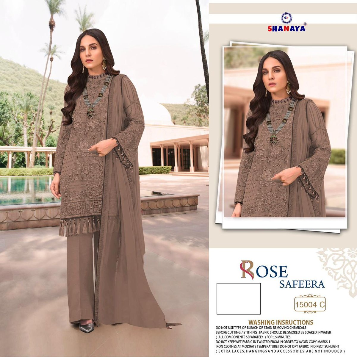 Shanaya Fashion Rose Safeera Nx 15004 Colors 5