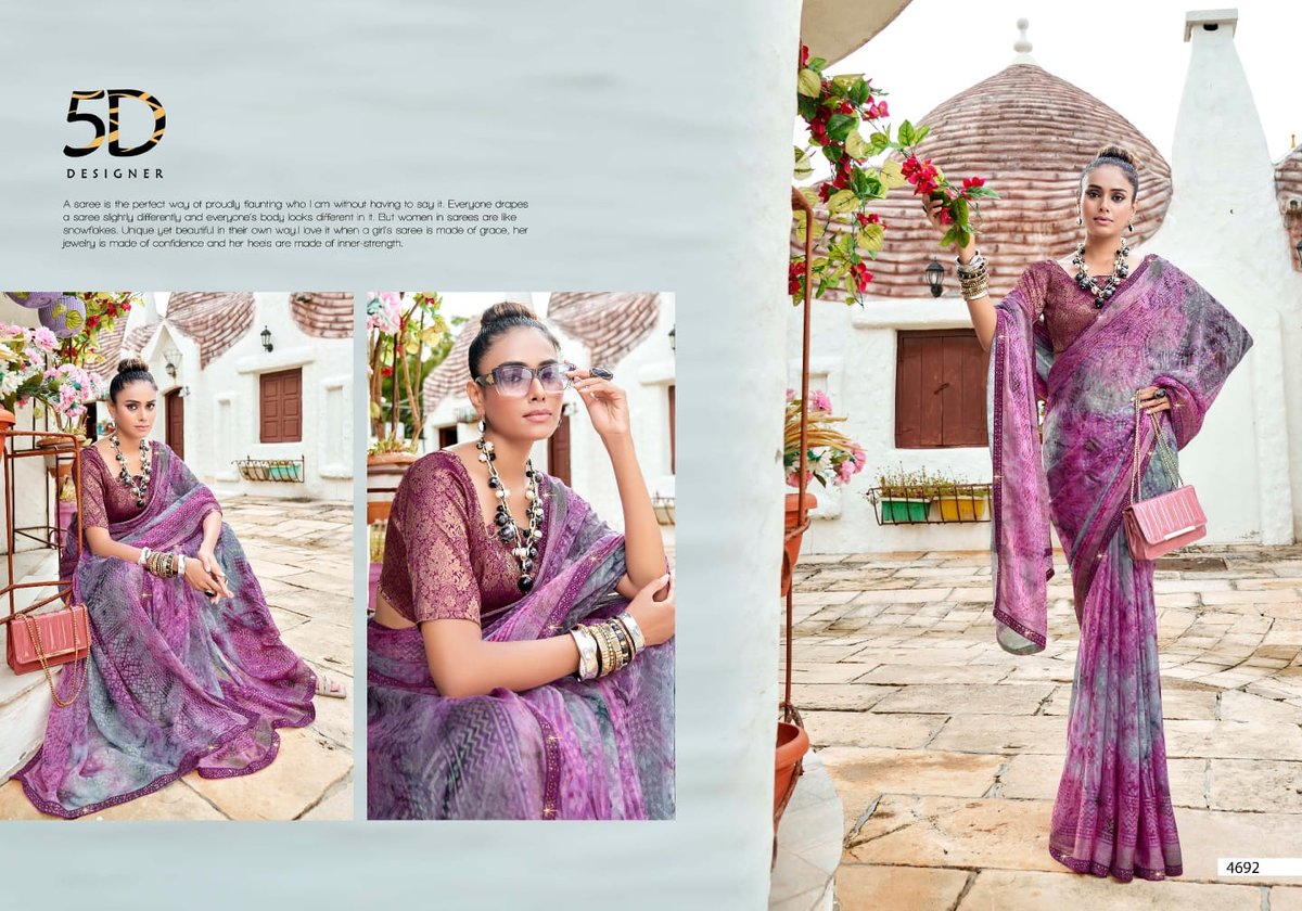 5D DESIGNER ESHITA 4688 TO 4695 5