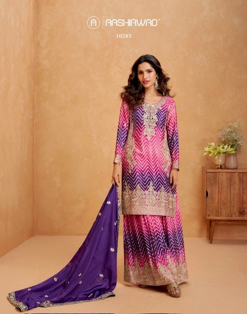 AASHIRWAD CREATION RAAGA 10280-10283 4