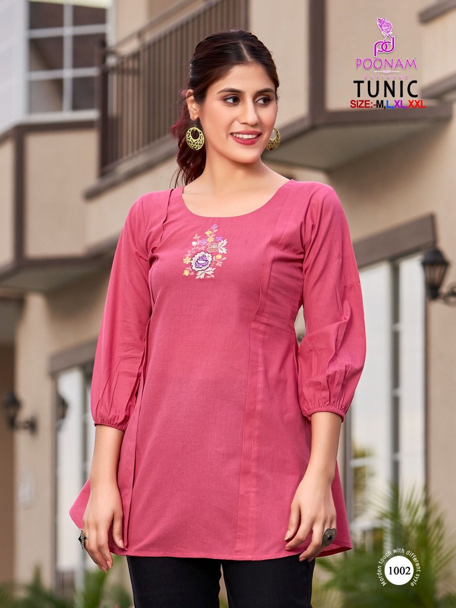 Poonam Designer Tunic 1001-1006 Series 2