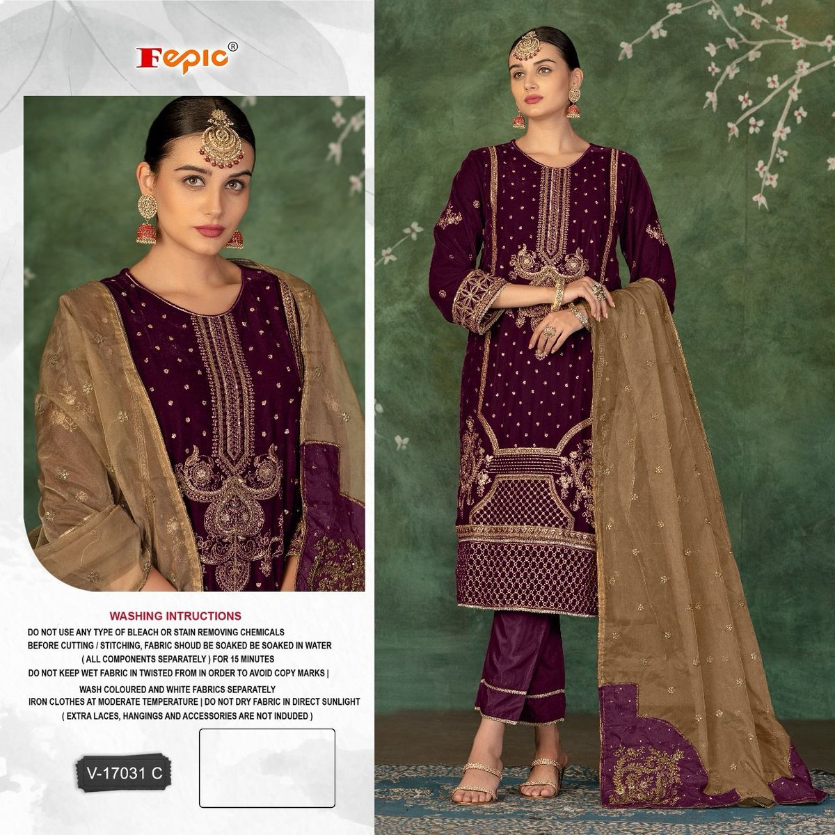 FEPIC ROSEMEEN V-17031 COLORS 3