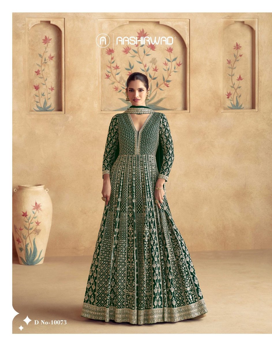 AASHIRWAD CREATION MAHARANI 10072-10075 2