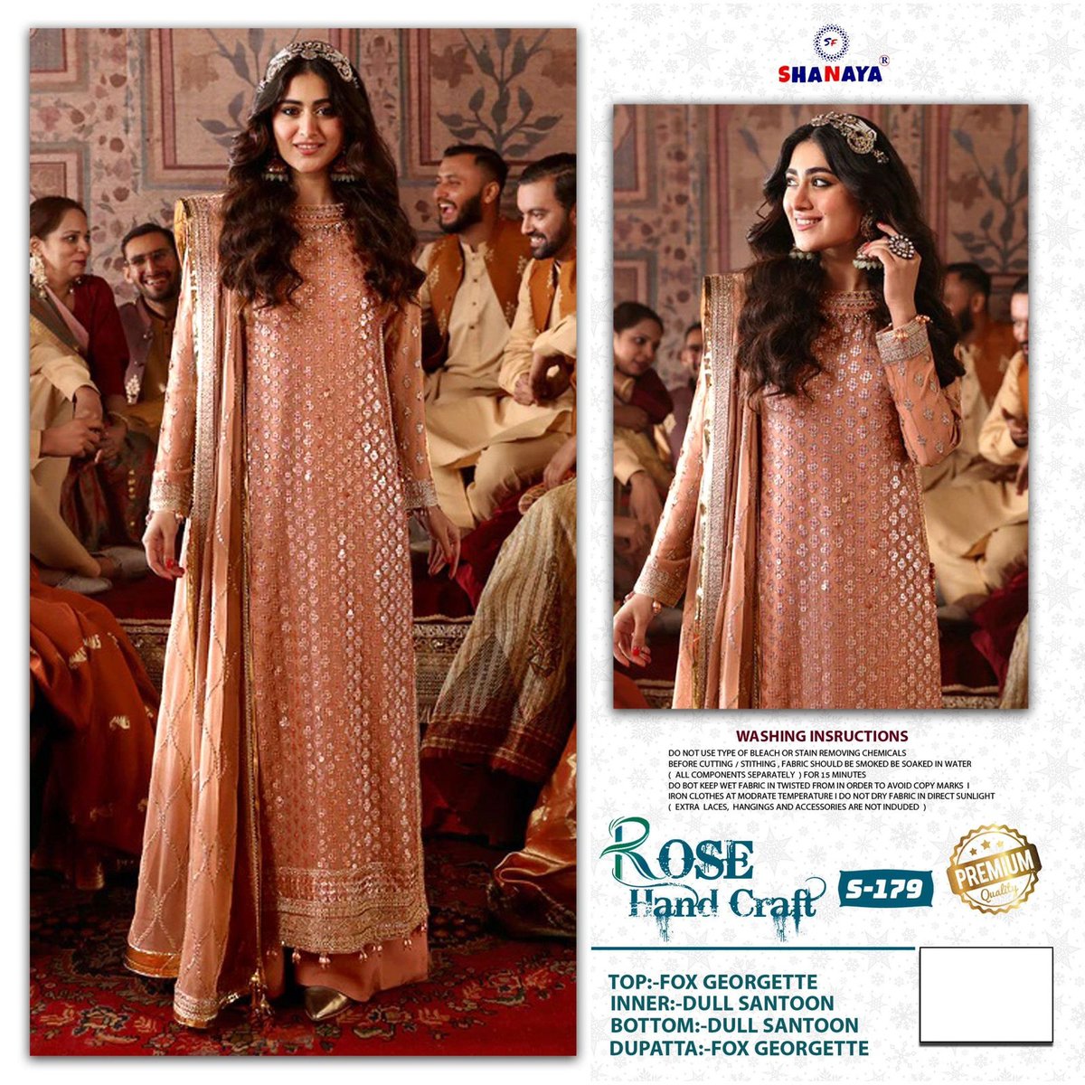 SHANAYA ROSE HAND CRAFT S-179 1
