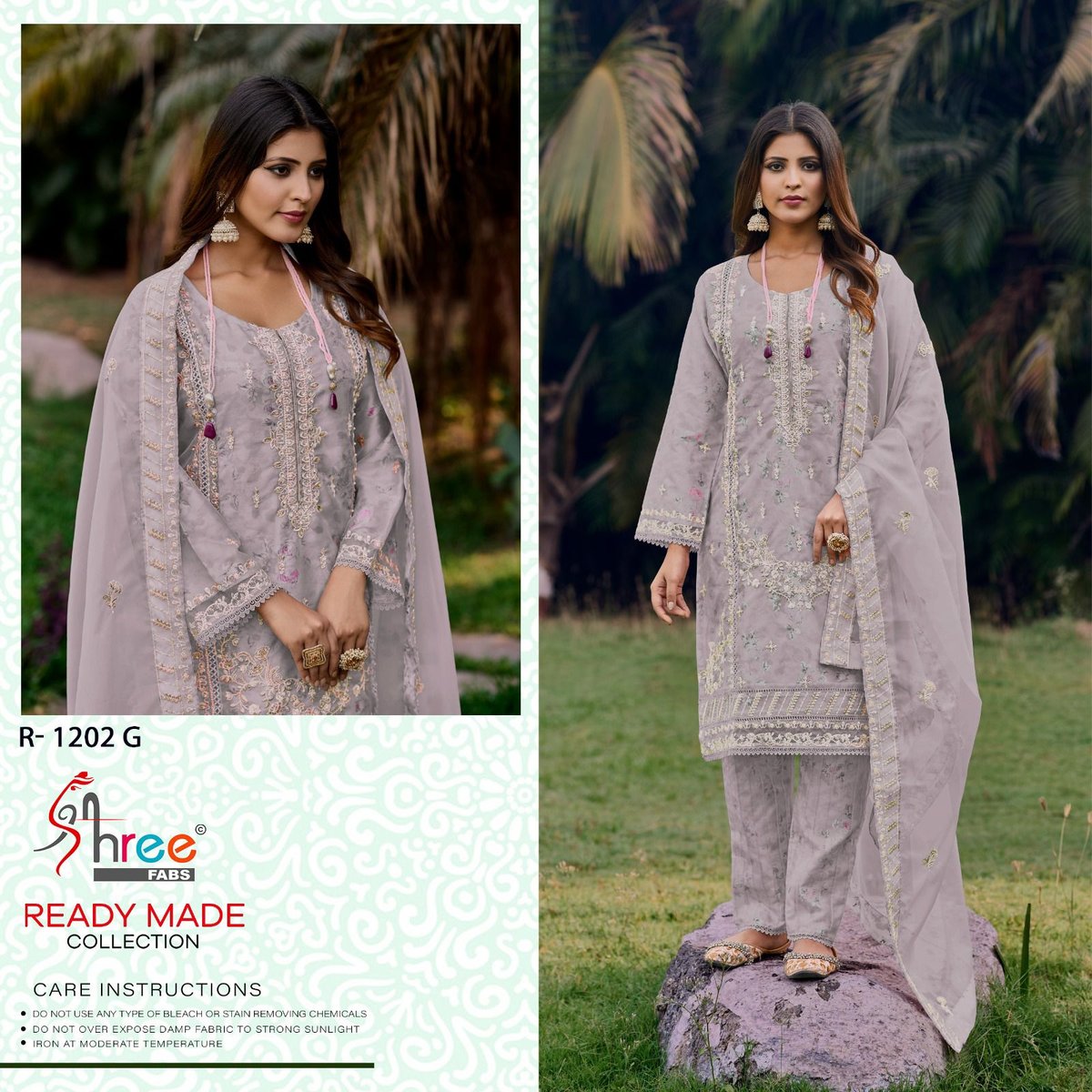 SHREE FAB READY MADE COLLECTION R-1202-E TO 1202-H 3