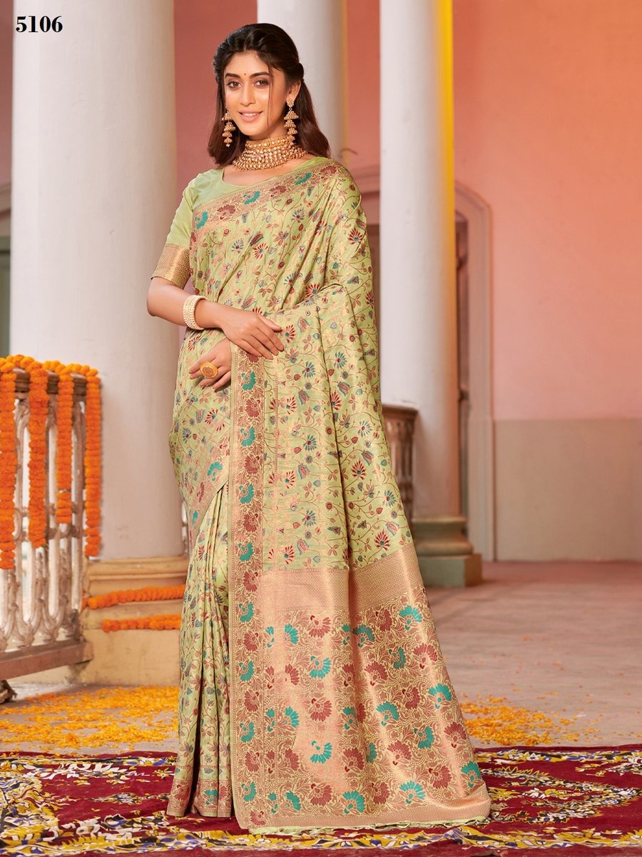 Sangam Prints Gulabi Silk 5105-5110 Series 2