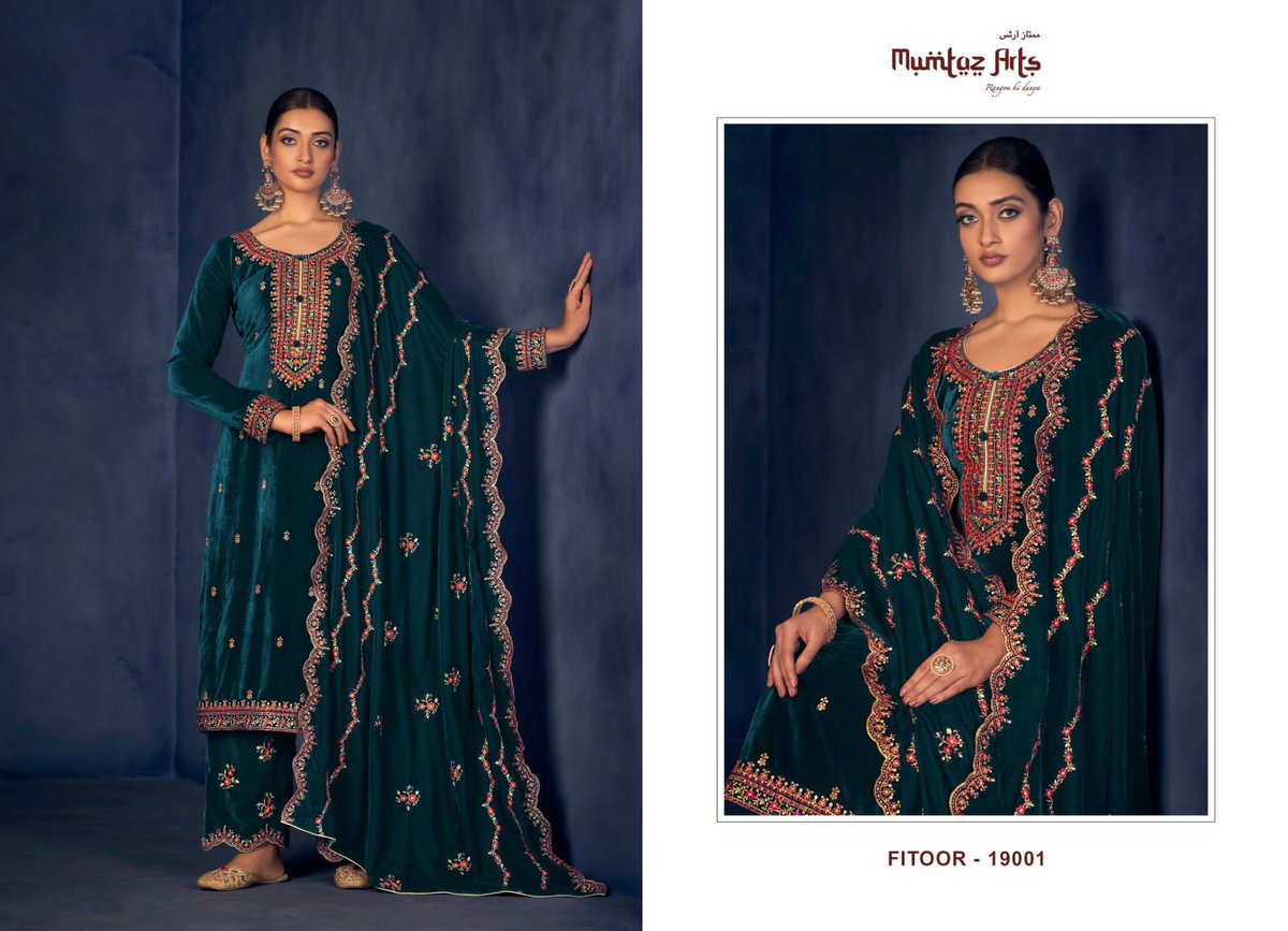 Mumtaz Arts Fitoor 19001-19004 Series 1