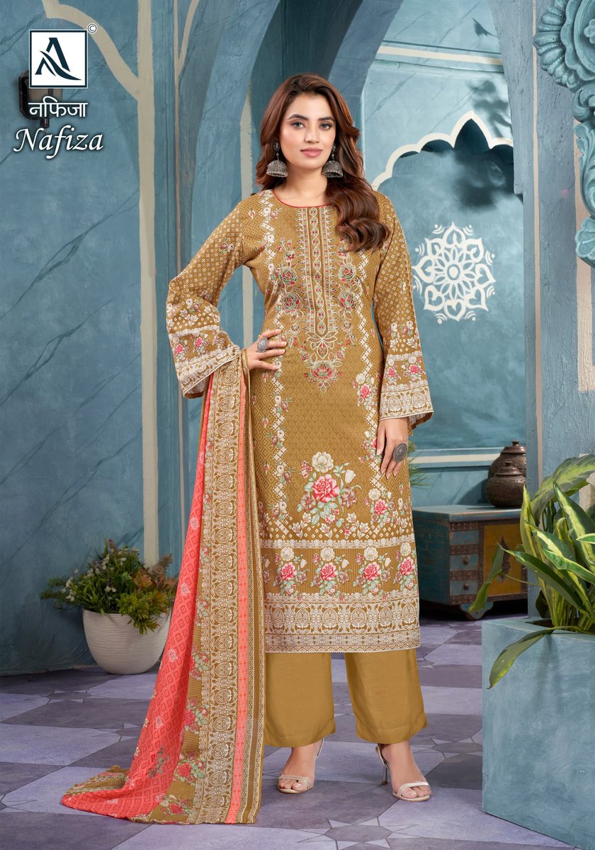 ALOK SUIT NAFIZA H-1532-001 TO H-1532-008 5