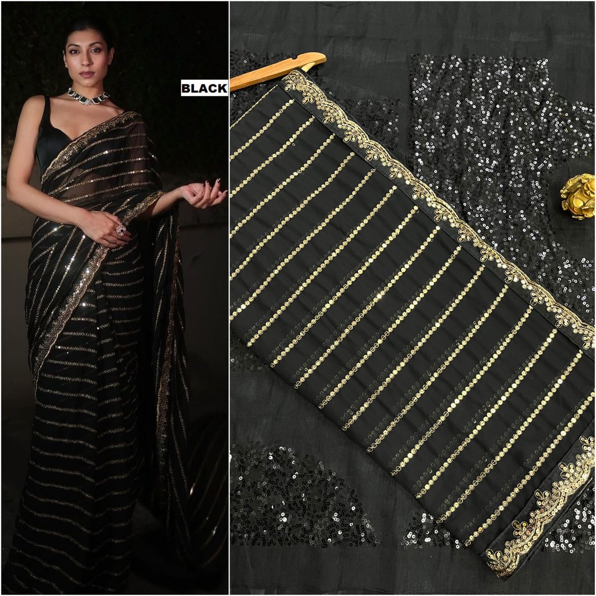 NEW TRENDING BOLLYWOOD BLOCKBUSTER SEQUINS DESIGN 3393 1