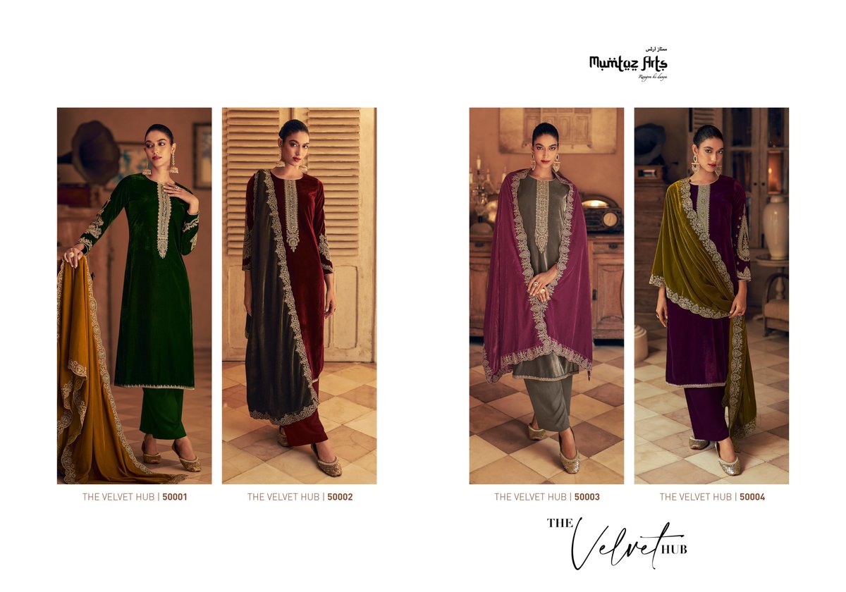 Mumtaz Arts The Velvet Hub 50001-50004 Series 5