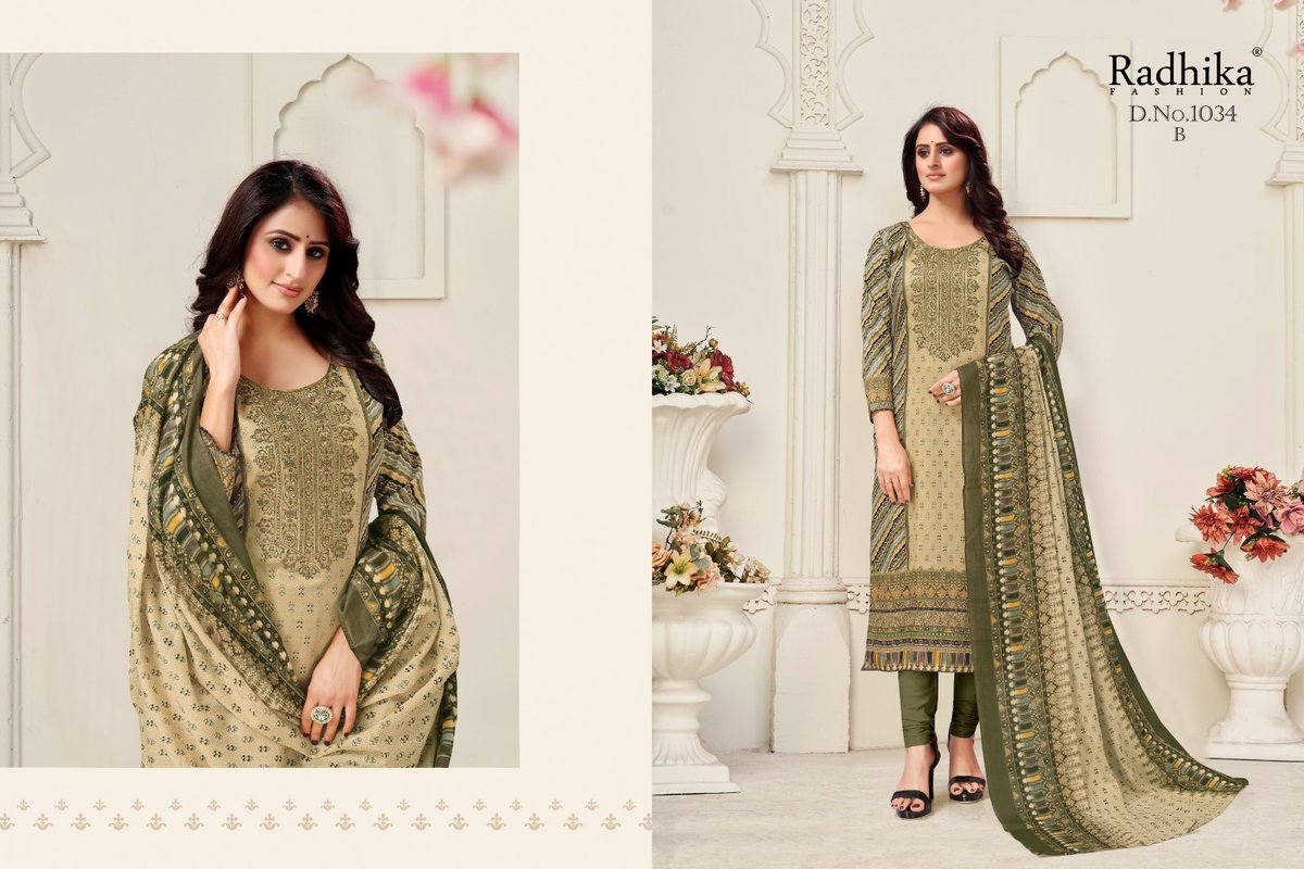 RADHIKA FASHION AZARA MUSSARET VOL-25 1034-A TO 1034-D 2