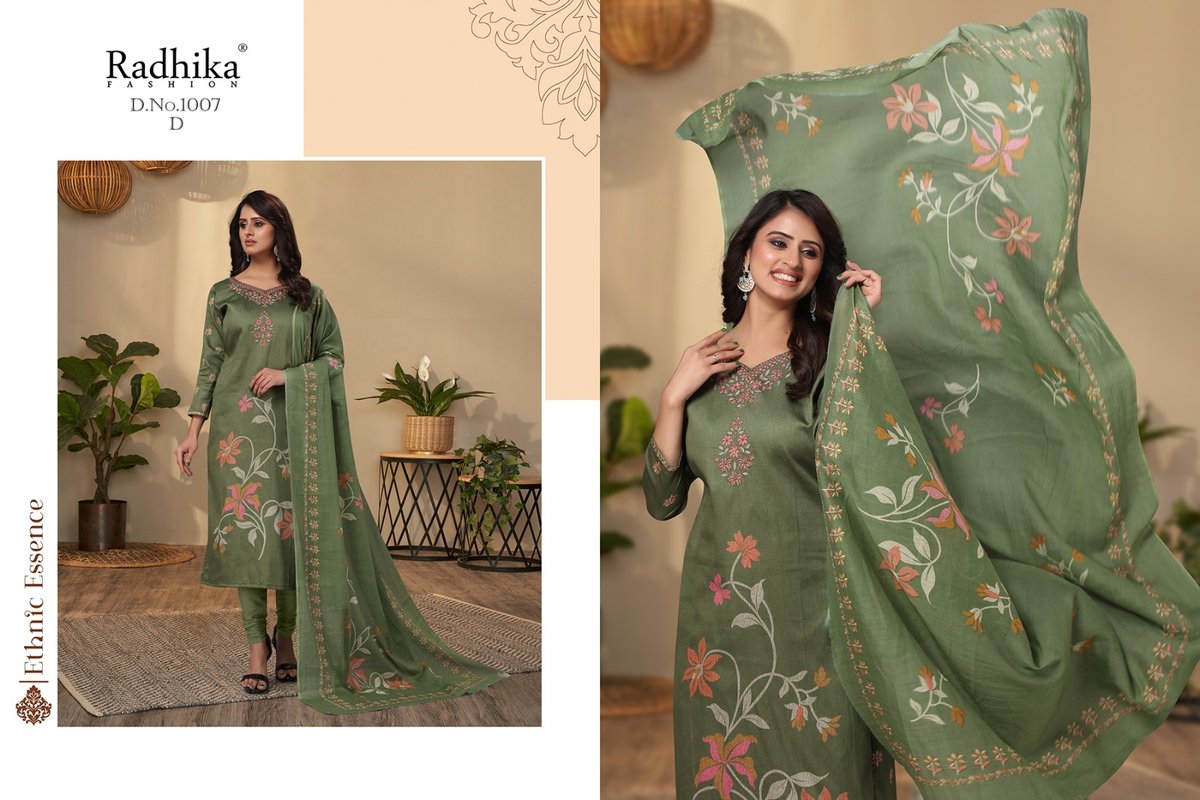 RADHIKA FASHION AZARA SUHANI 1007-A TO 1007-D 4