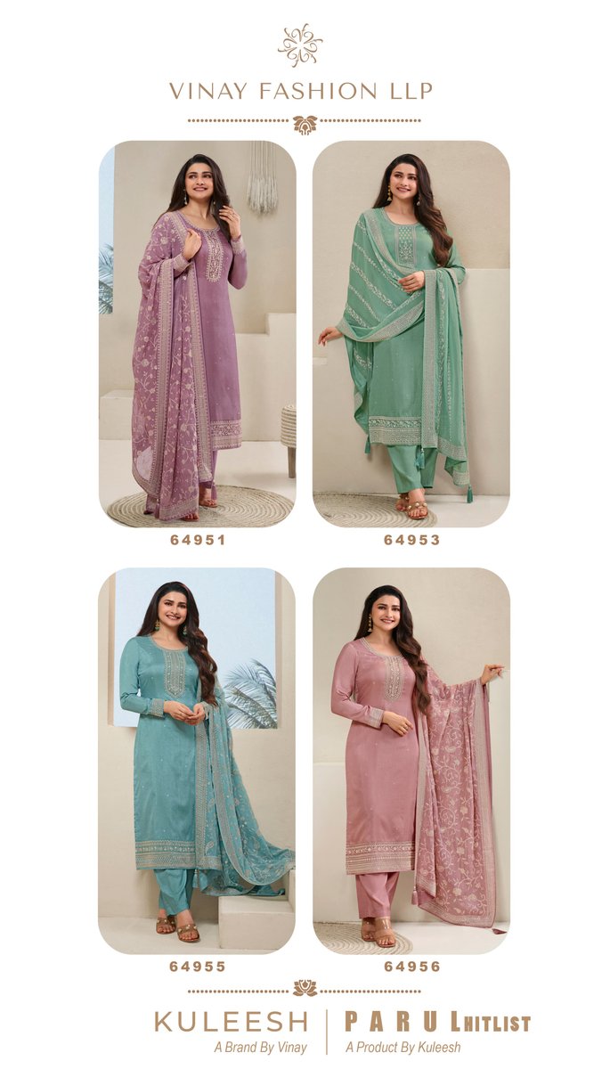 VINAY FASHION KULEESH 64951 TO 64956 5