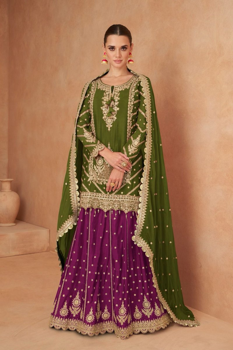 GULKAYRA DESIGNER KHANAK 7471A-7471D 3