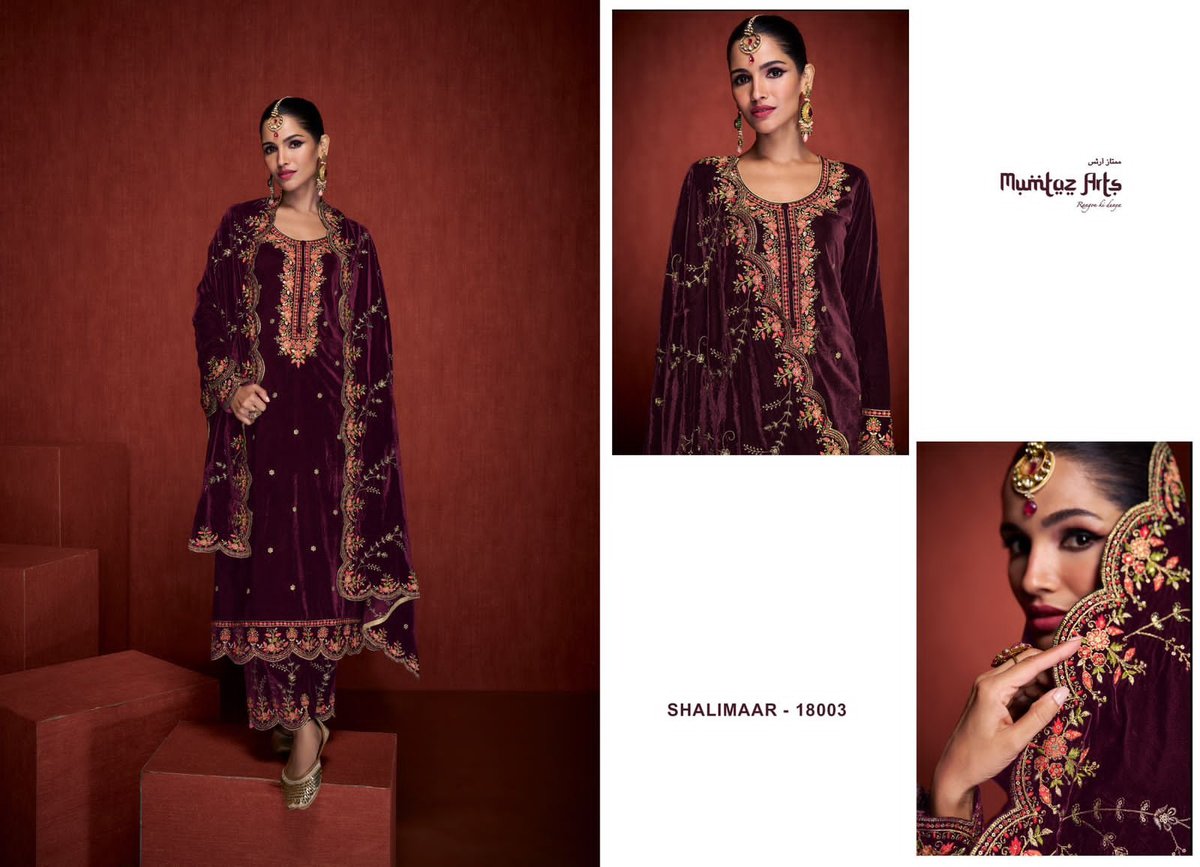 Mumtaz Arts Shalimar 18001-18004 Series 3