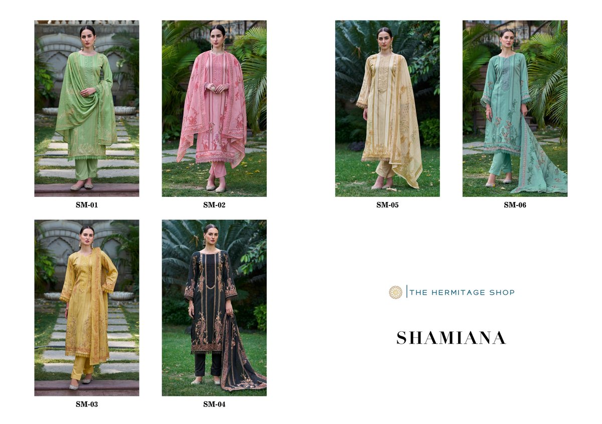 THE HERMITAGE SHOP SHAMIANA SM-01 TO SM-06 7