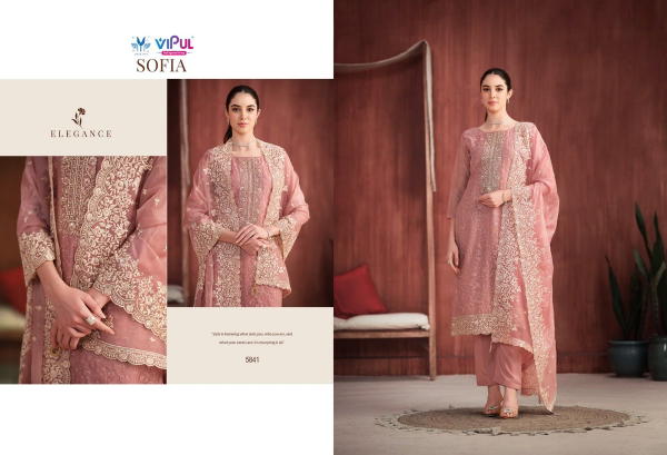 VIPUL SOFIA 5841 TO 5846