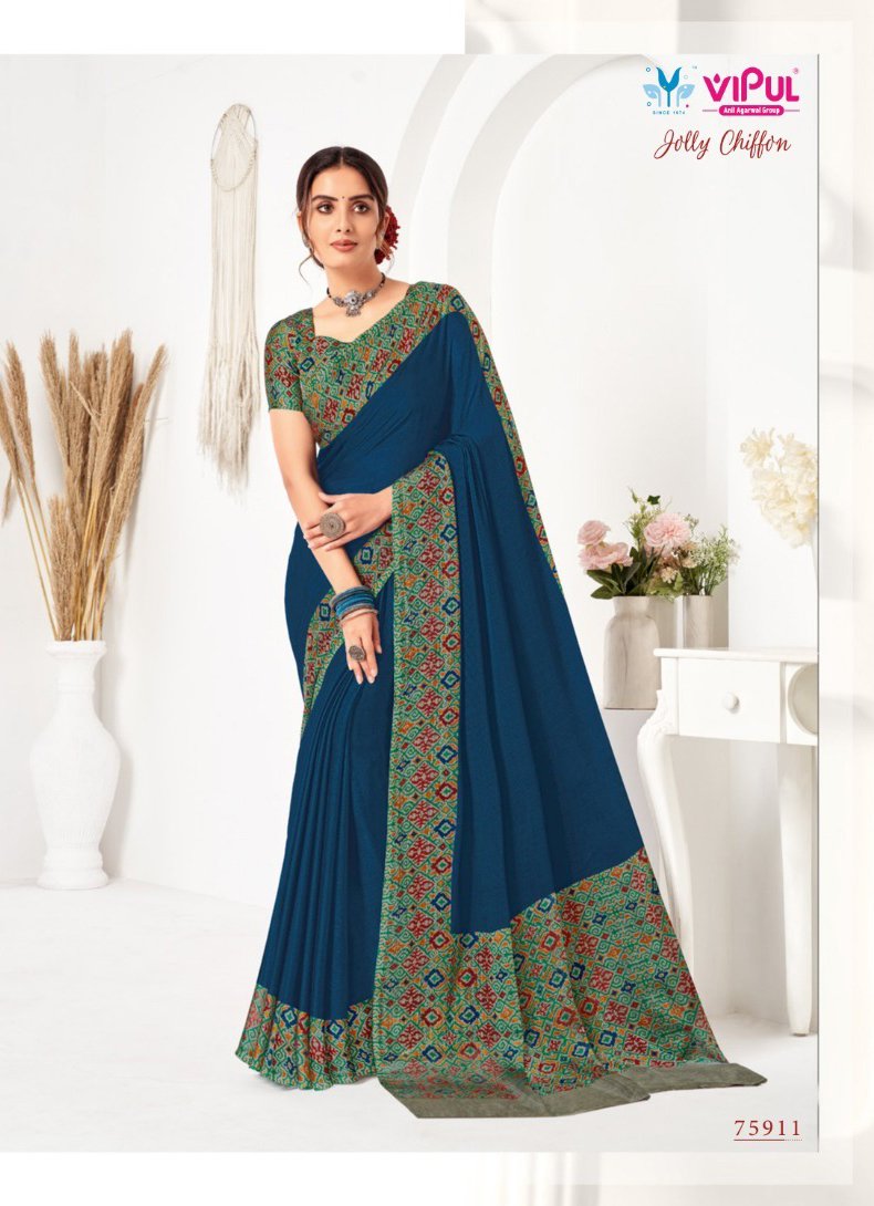VIPUL JOLLY CHIFFON 75906 TO 75917 6