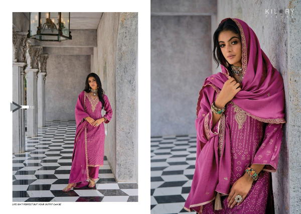 Kilory Trendz Silk Of Bandhej Vol-2 721-728 Series