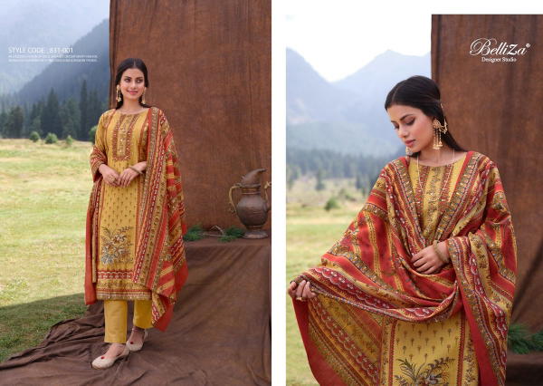 Belliza Designer Khwaab 831-001 to 831-008 Series