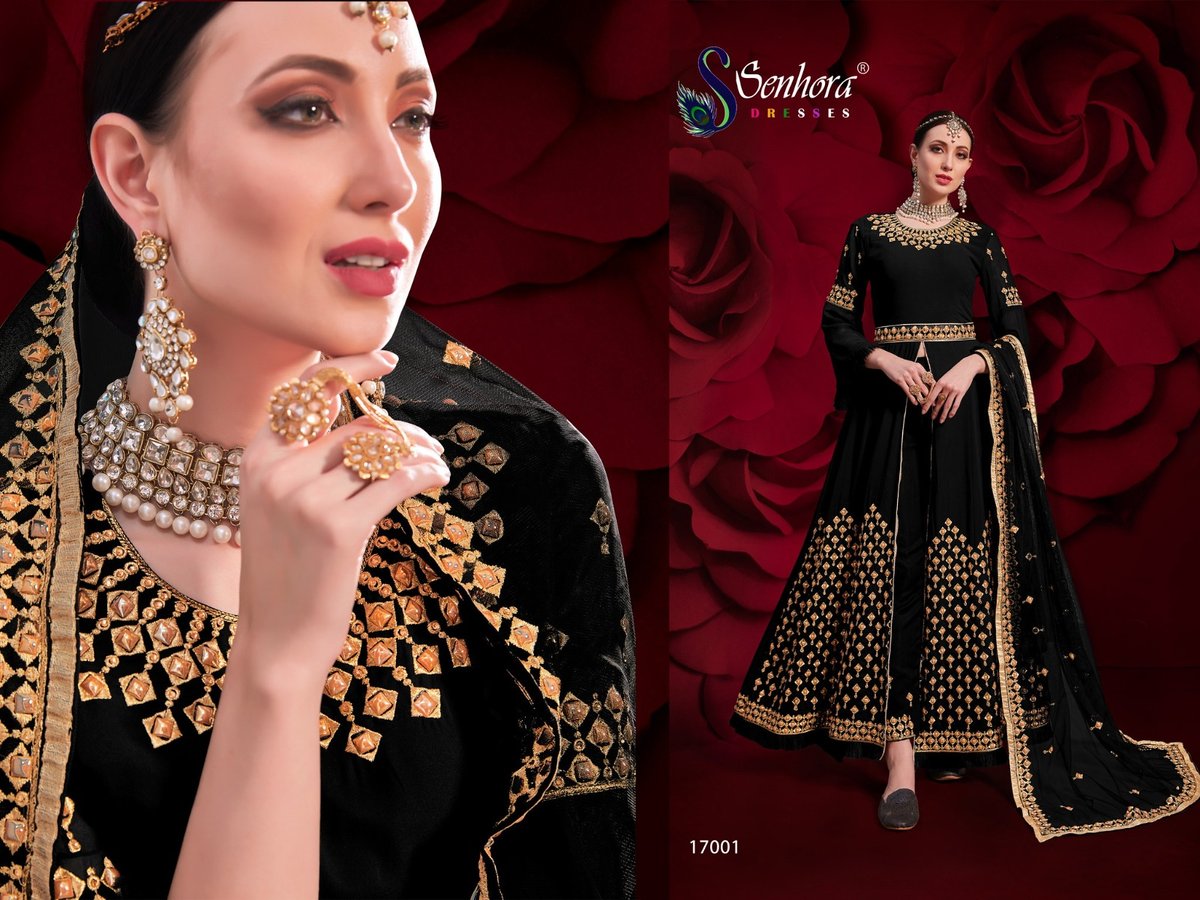 SENHORA DRESSES AGHA NOOR 17001-A TO 17001-E 1
