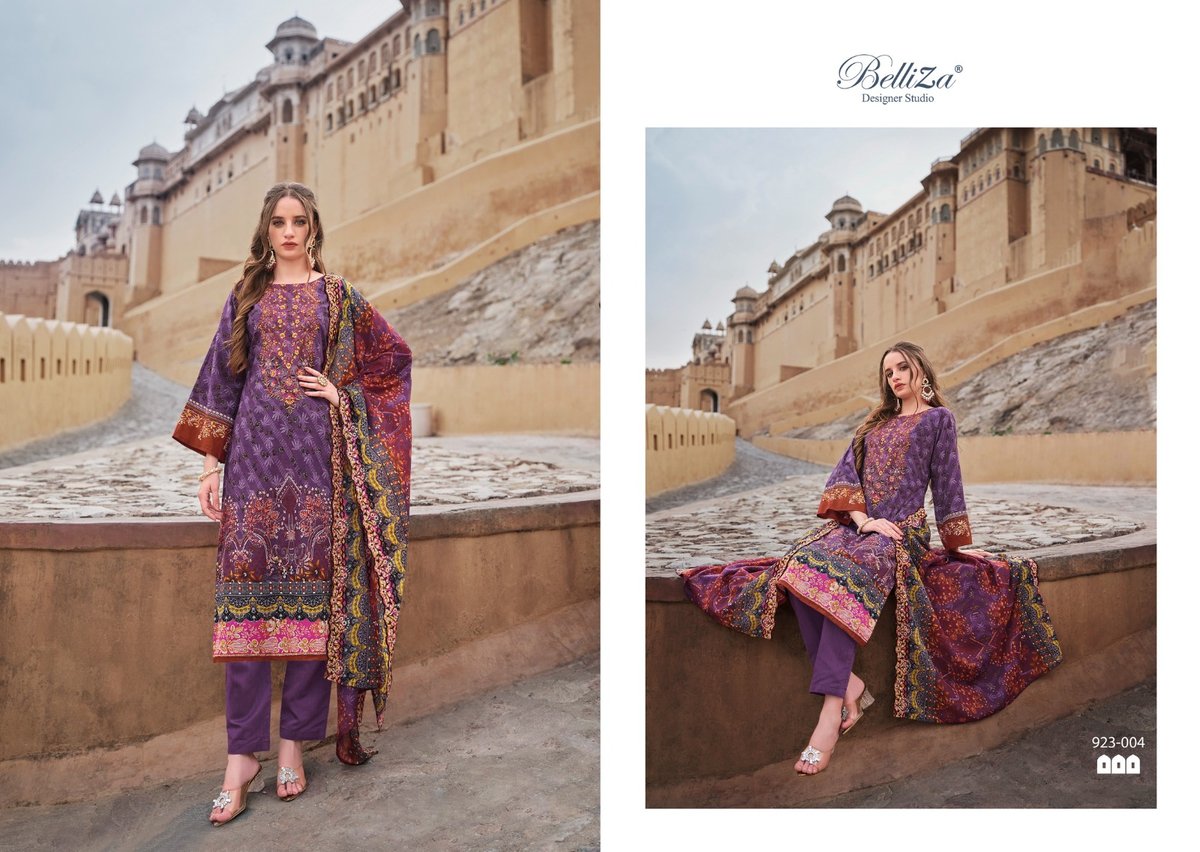 BELLIZA DESIGNER GUZARISH VOL-10 923-001 TO 923-008 4