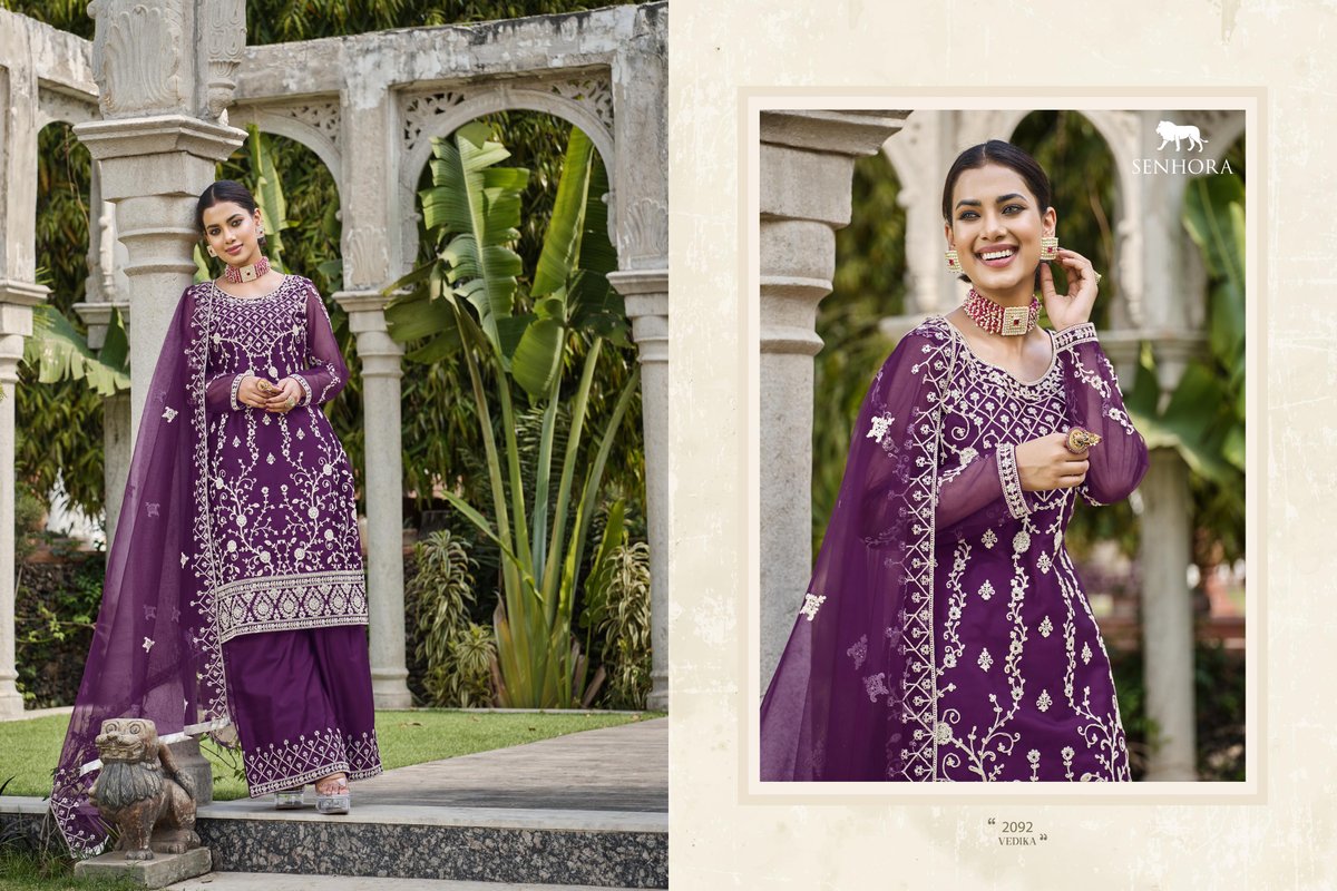 SENHORA DRESSES VEDIKA-2 2091 TO 2093-A 3