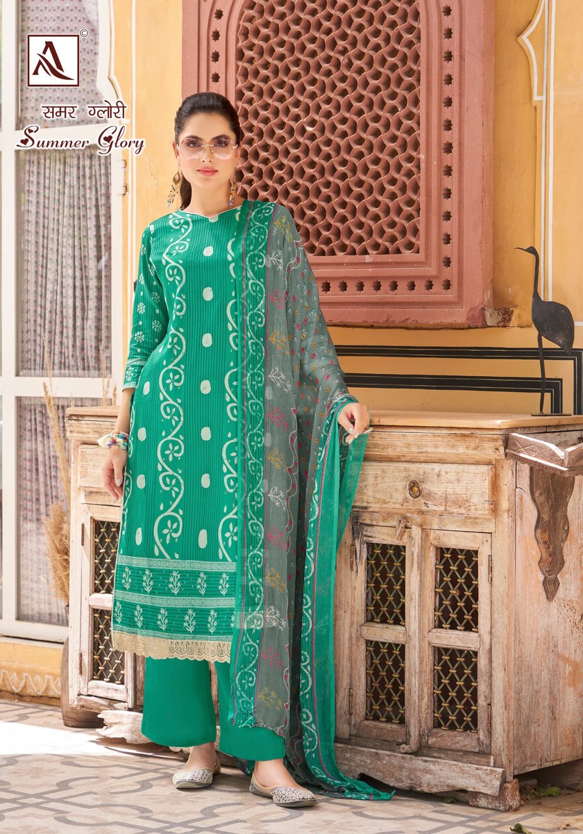ALOK SUIT SUMMER GLORY H-1540-001 TO H-1540-006 5