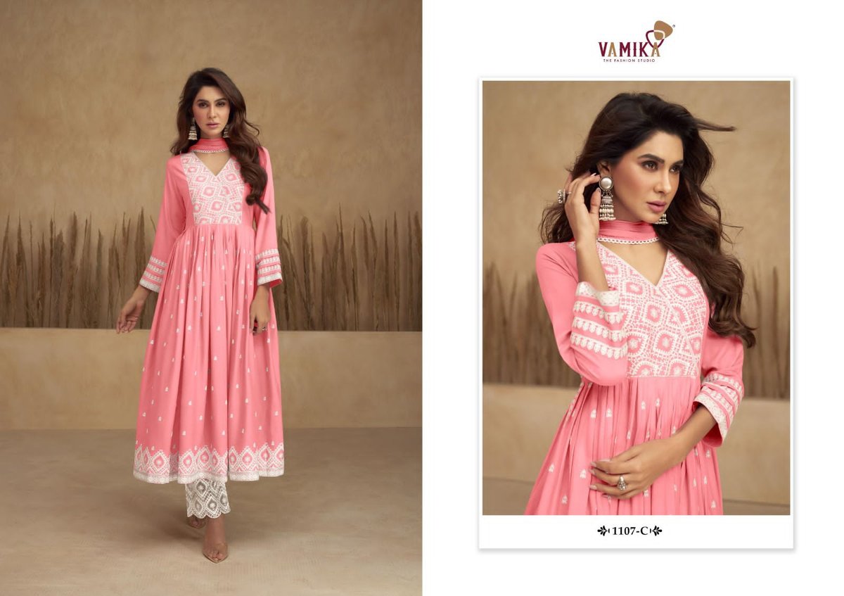 Vamika Fashion Aadhira Vol-5 1107 Colors 3